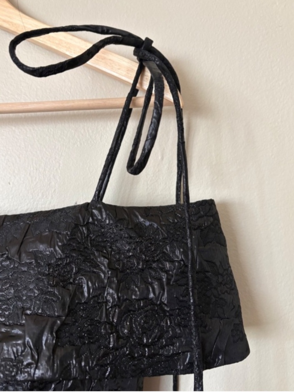 Eliza Faulkner Amoura Dress Black Jacquard - Picture 3 of 5